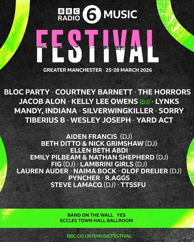 BBC 6 Music Festival 2026